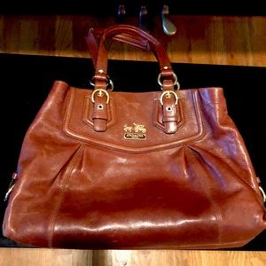 Coach leather purse